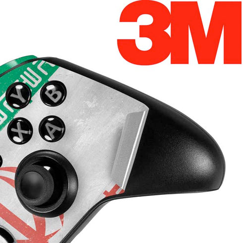 Iran Flag Distressed Xbox One Elite Controller Skin